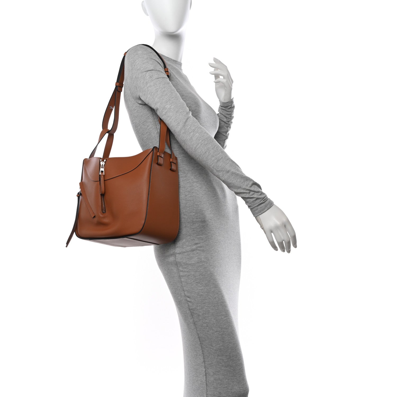 Loewe Calfskin Small Hammock Shoulder Bag Tan 2 of 10