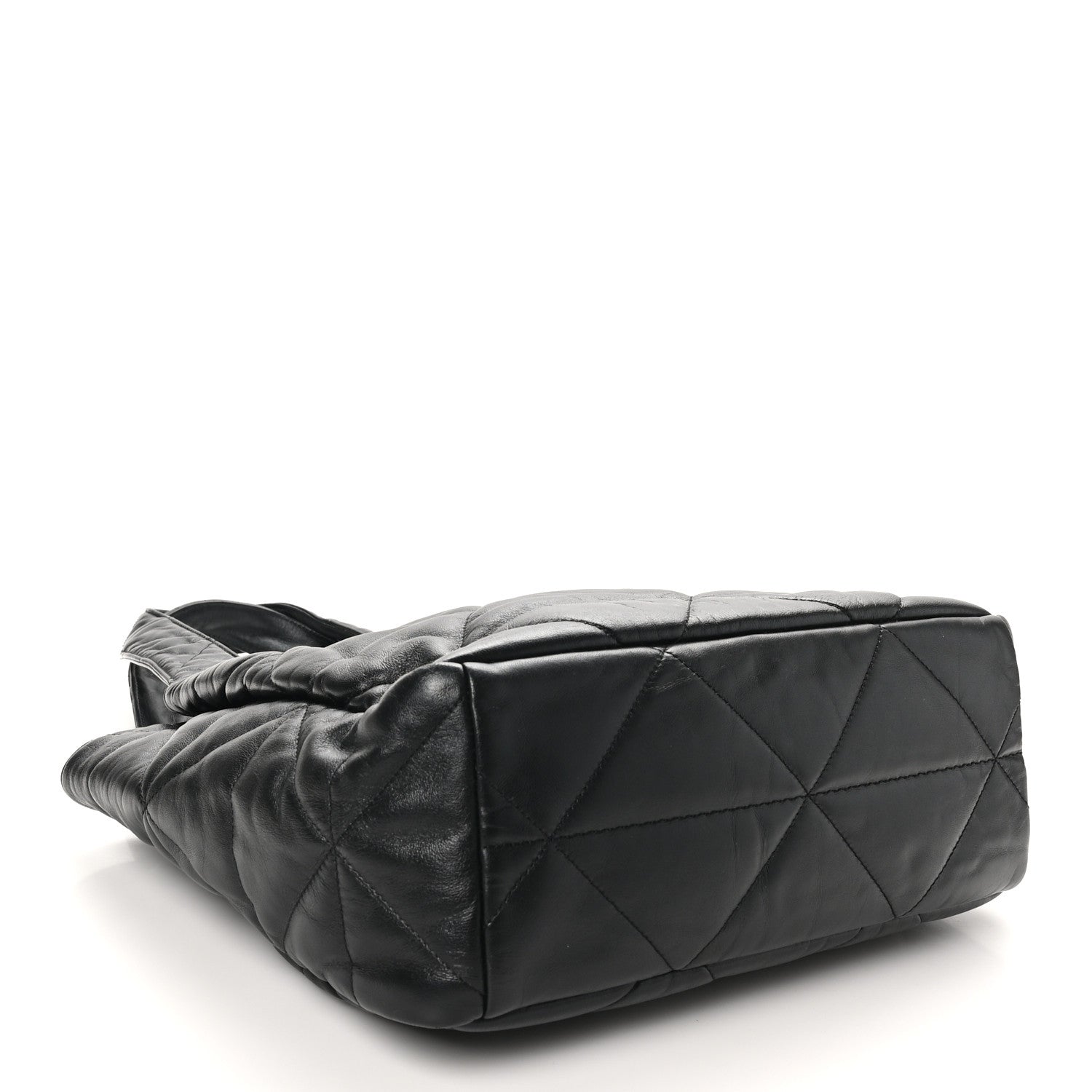 Prada Nappa Quilted Medium Dynamique Tote Black 4 of 9