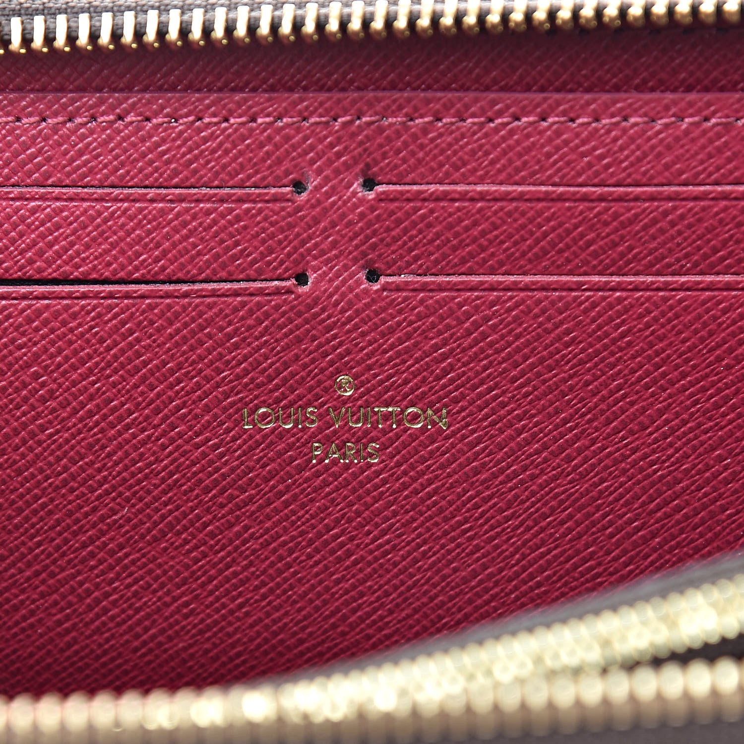 Louis Vuitton Monogram Clemence Wallet Fuchsia 6 of 8