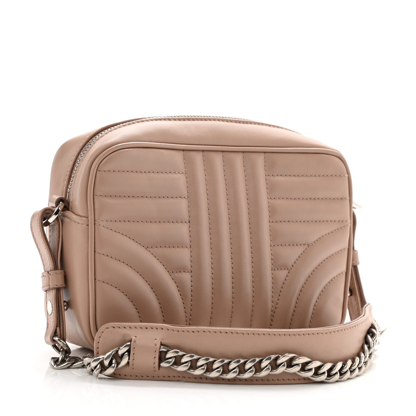Soft Calfskin Diagramme Camera Bag Cammeo