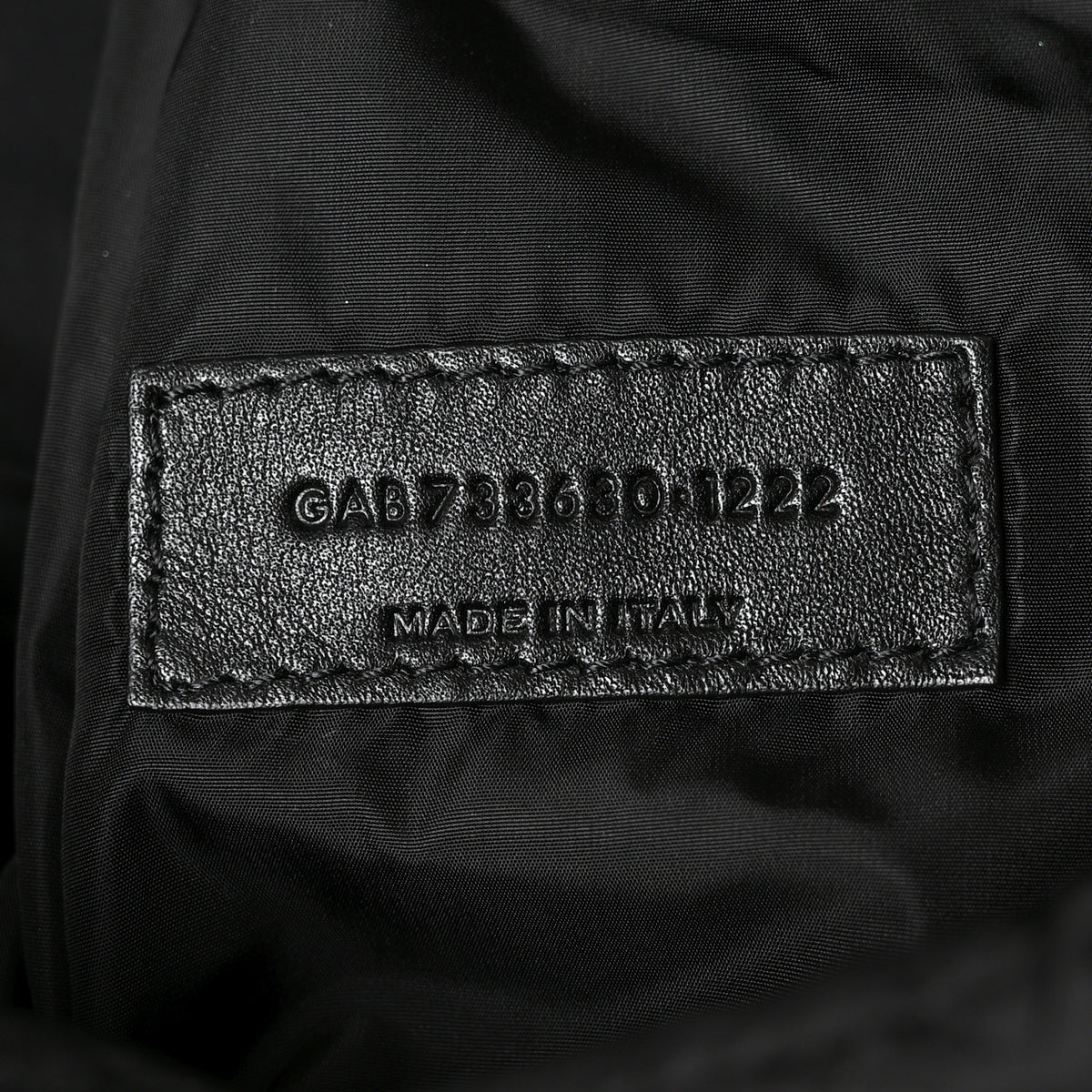 Saint Laurent Econyl Nylon Lou Puffer Messenger Black 7 of 10