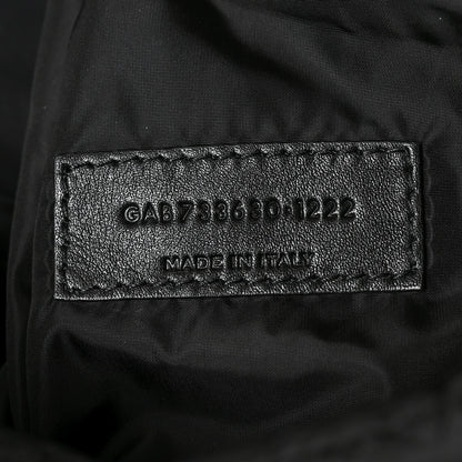Saint Laurent Econyl Nylon Lou Puffer Messenger Black 7 of 10