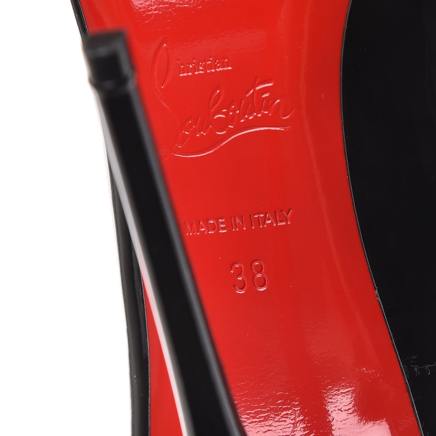 Christian Louboutin Patent So Kate 120 Pumps 38 Black 6 of 13