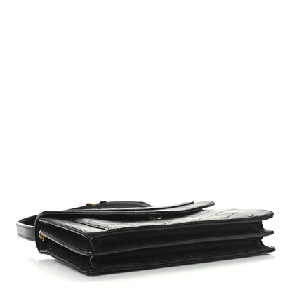 Saint Laurent Lambskin Quilted Mini Gaby Satchel Black 4 of 14