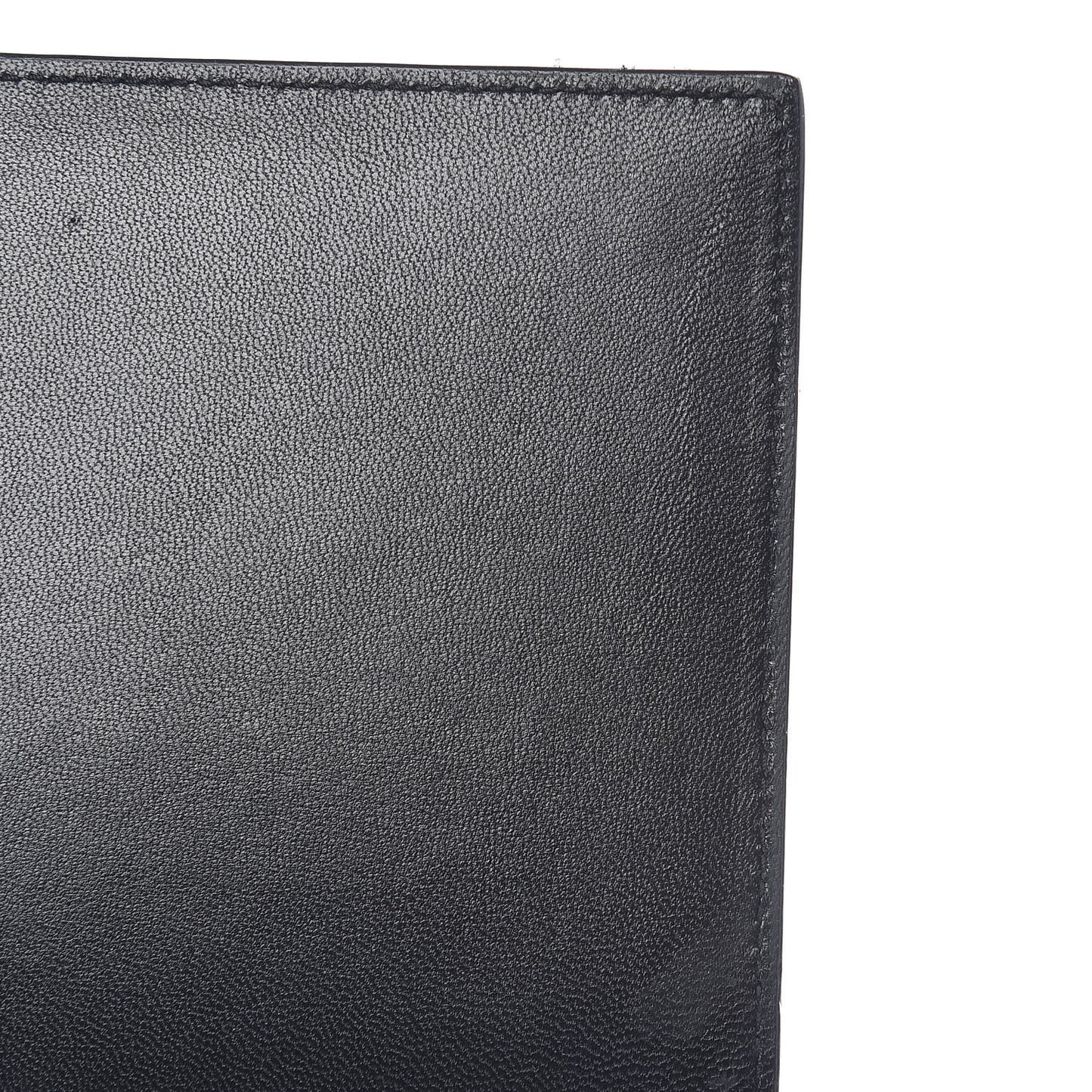 Calf Hair Monogram Chain Wallet Leopard