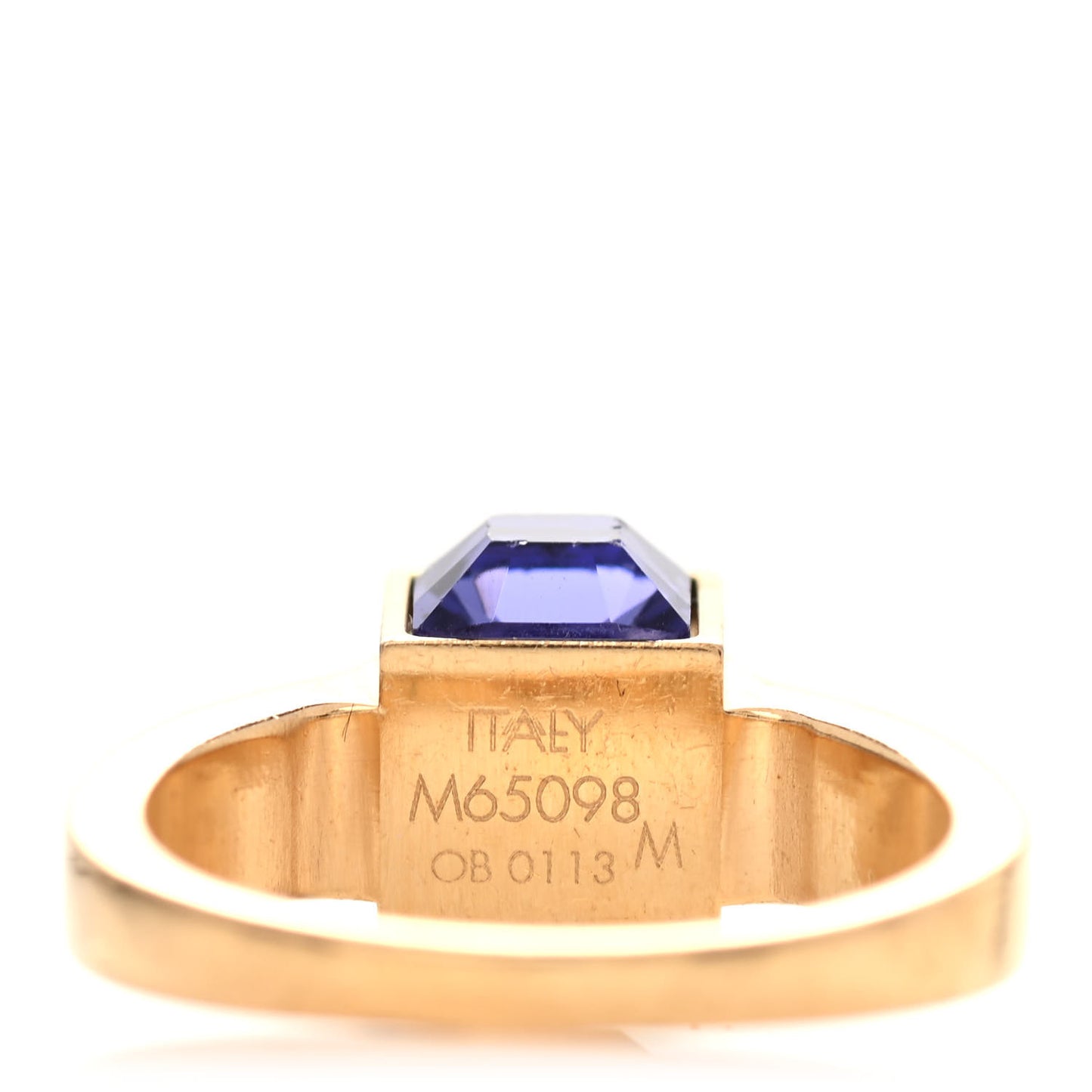 Swarovski Gamble Ring Medium 5 Azur Gold