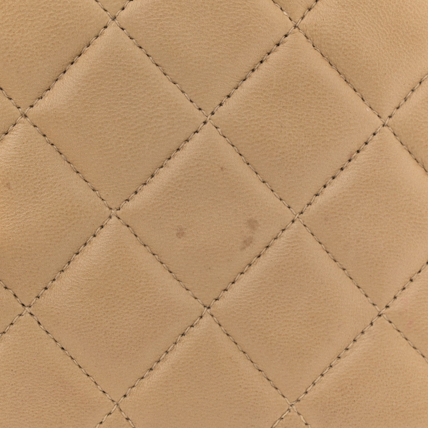 Chanel Lambskin Quilted Small Double Flap Beige 13 of 15