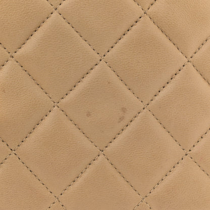 Chanel Lambskin Quilted Small Double Flap Beige 13 of 15