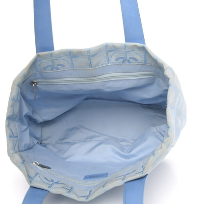 Chanel Nylon Small Travel Tote Blue 5 of 15