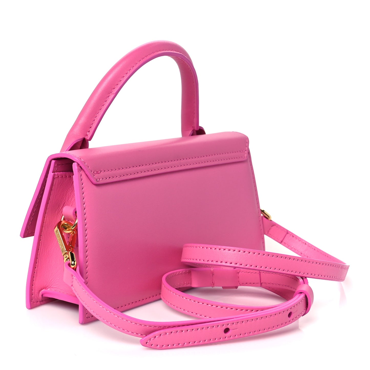 Smooth Calfskin Le Chiquito Long Pink