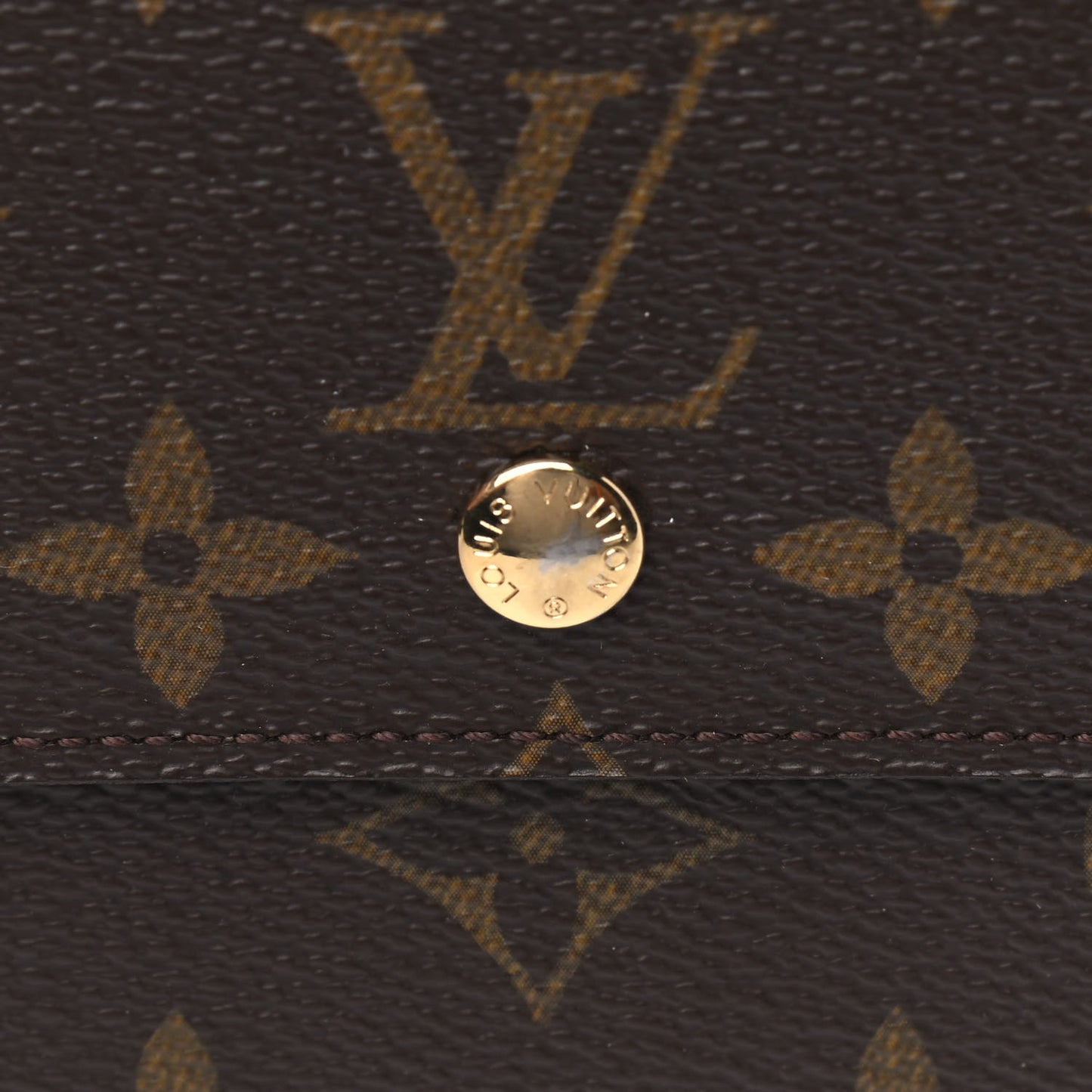 Monogram Fleuri Elise Wallet Vert
