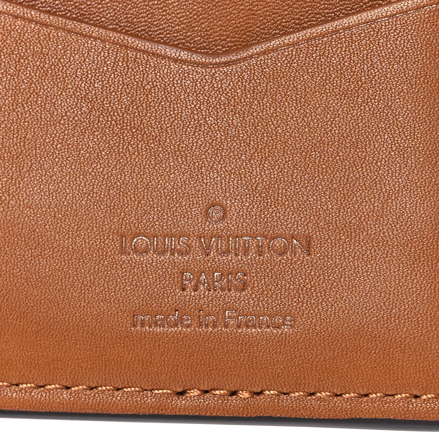 Cuir Millesime Pocket Organizer Tan