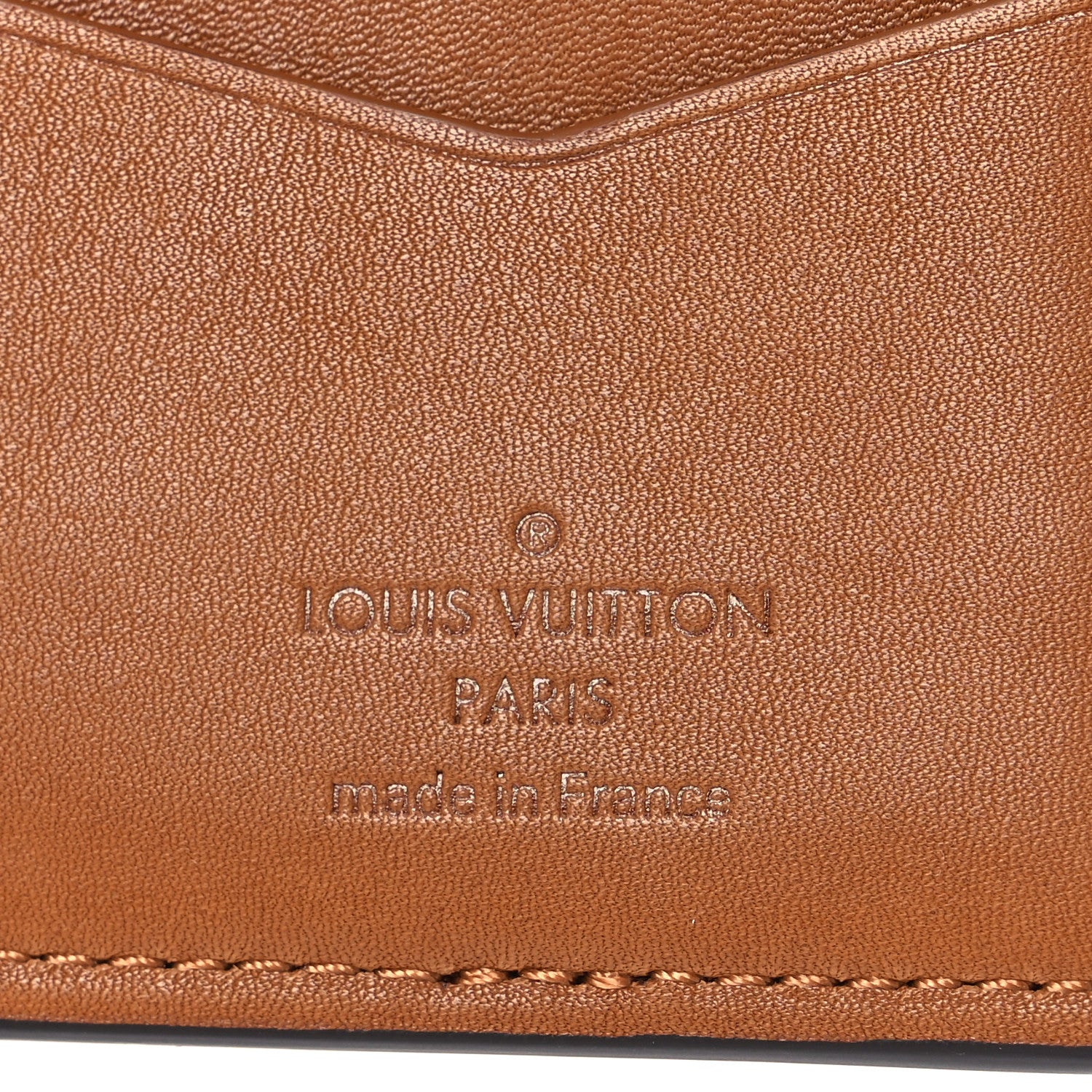 Louis Vuitton Cuir Millesime Pocket Organizer Tan 6 of 7