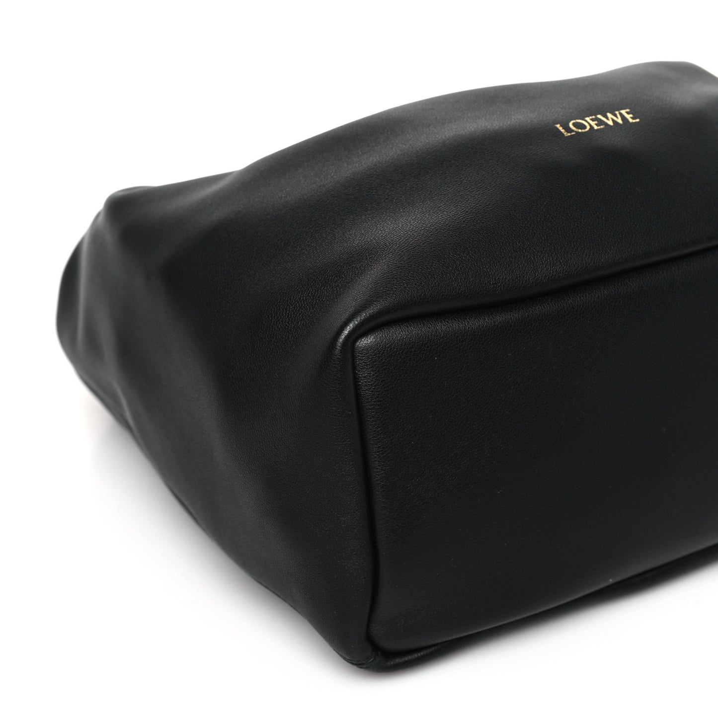 Nappa Small Squeeze Bag Black