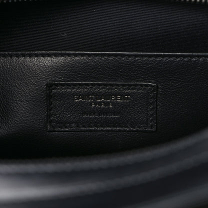 Saint Laurent Shiny Calfskin Small Uptown Tote Black 6 of 10