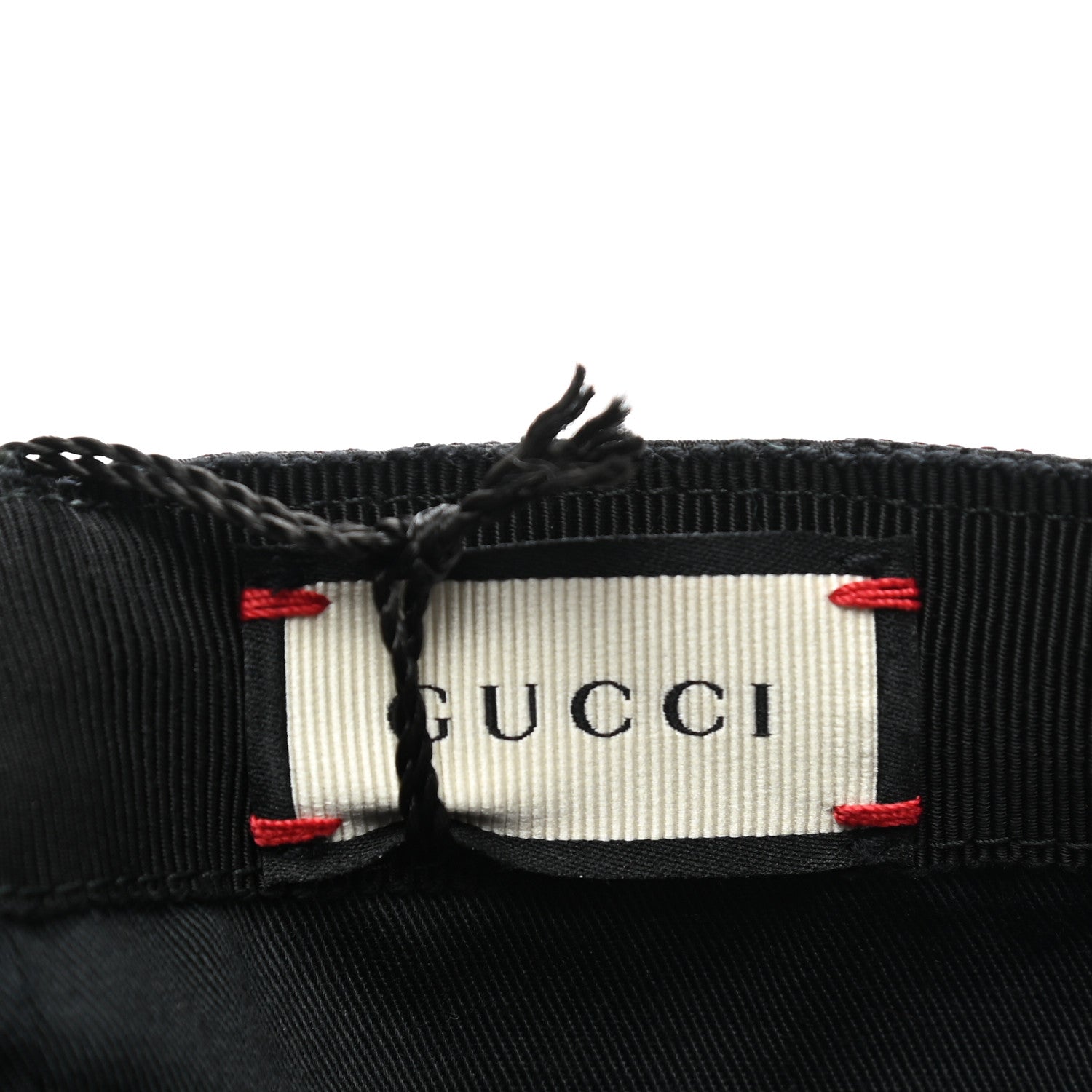 Gucci Monogram Web Baseball Hat L Black 7 of 9