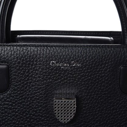 Christian Dior Grained Calfskin Large Diorever Flap Black 8 of 17