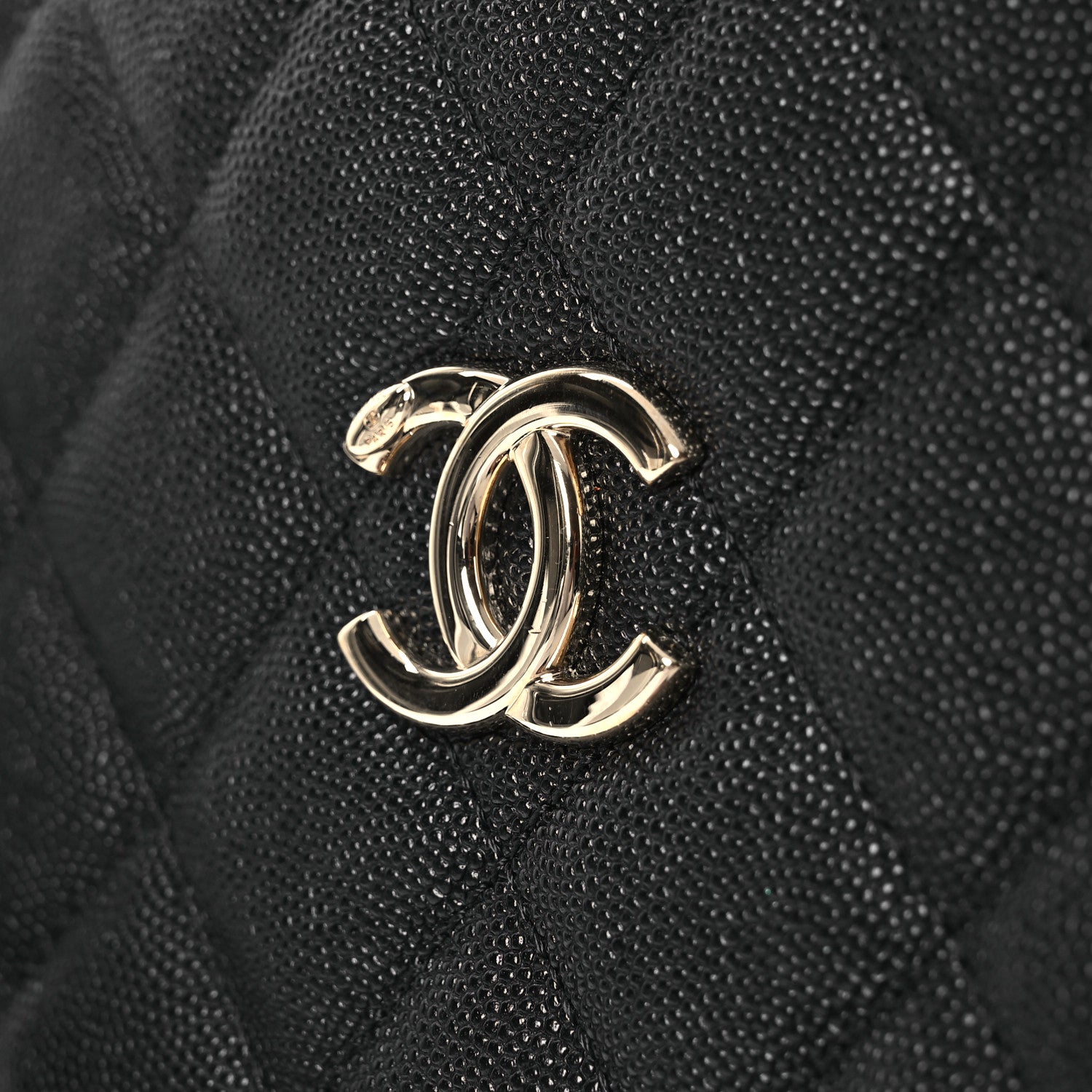Chanel Caviar Quilted Rolled Up Tote Black 14 of 14
