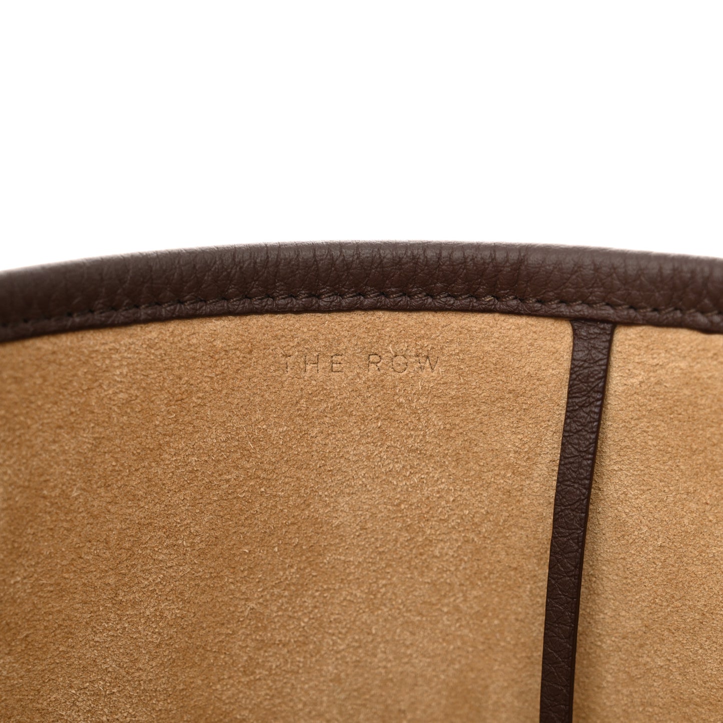 Grained Calfskin Medium N/S Park Tote Acajou