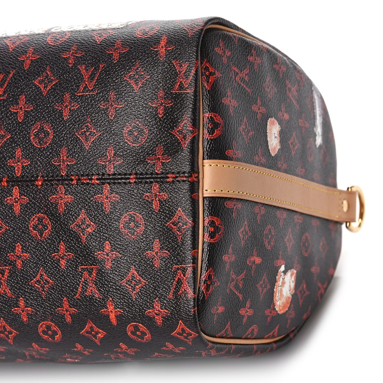 Louis Vuitton Catogram Speedy Bandouliere 30 Marron 9 of 9