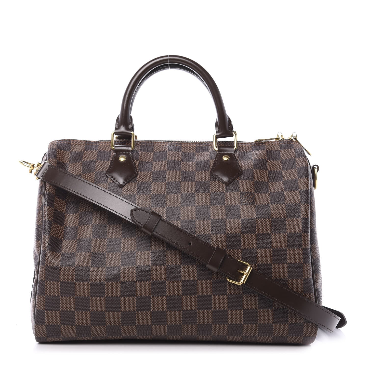 Louis Vuitton Damier Ebene Speedy Bandouliere 30 1 of 11