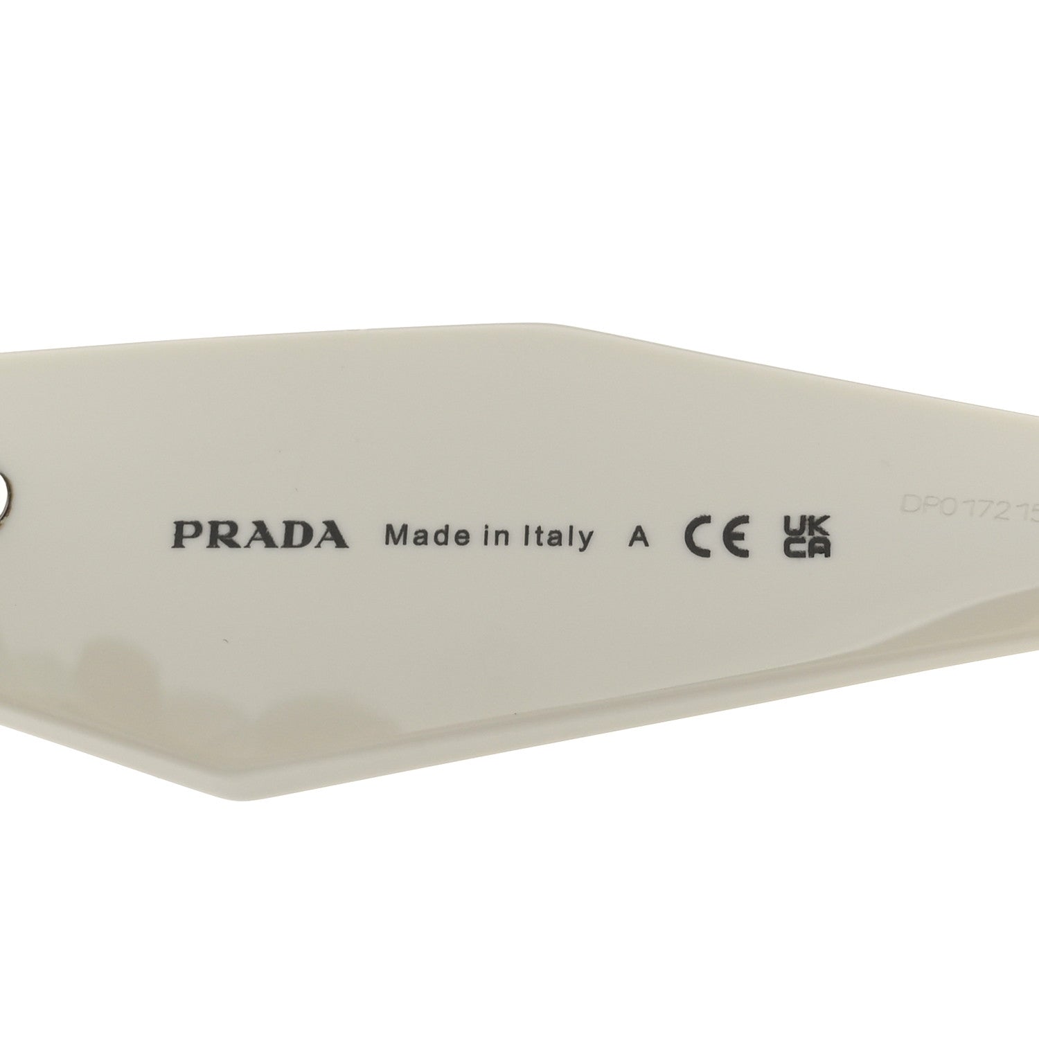 Prada Acetate Symbole Sunglasses SPR 17W White 6 of 7