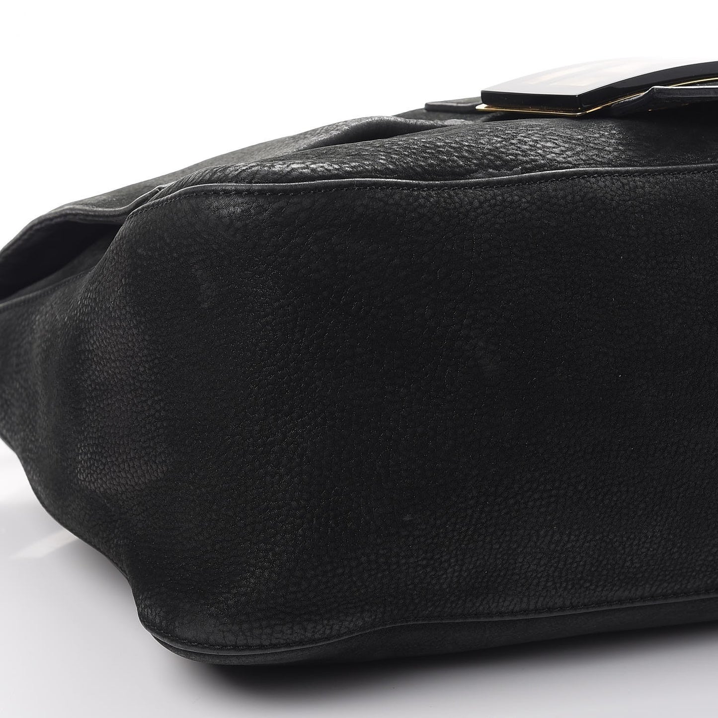 Vitello Savana Big Mama Baguette Black Tartaruga Natural
