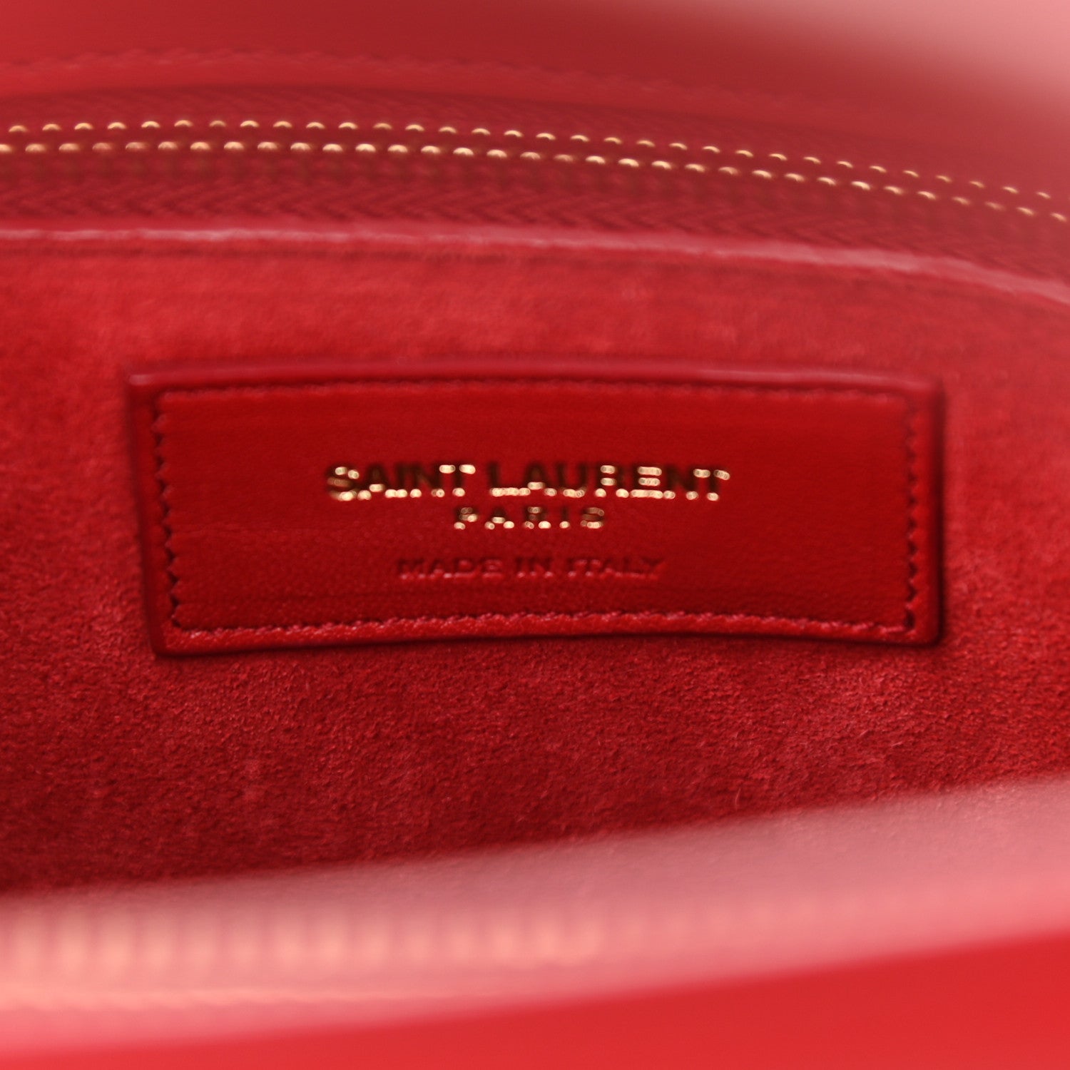 Saint Laurent Calfskin Small Sac De Jour Vermillion 6 of 9