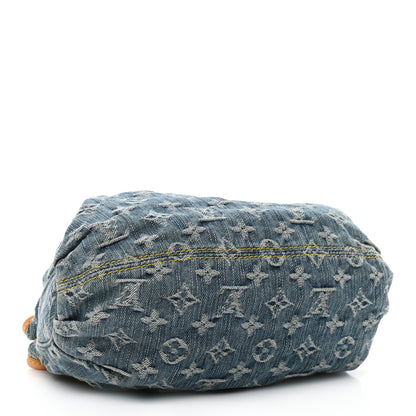 Louis Vuitton Monogram Denim Pleaty Blue 4 of 12