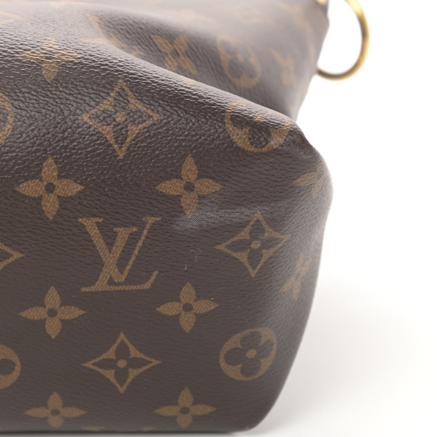 Monogram Flower Zipped Tote PM Black