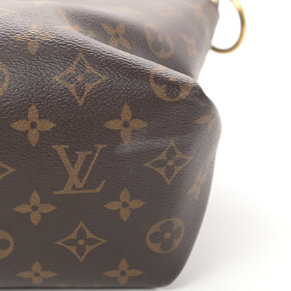 Louis Vuitton Monogram Flower Zipped Tote PM Black 11 of 11