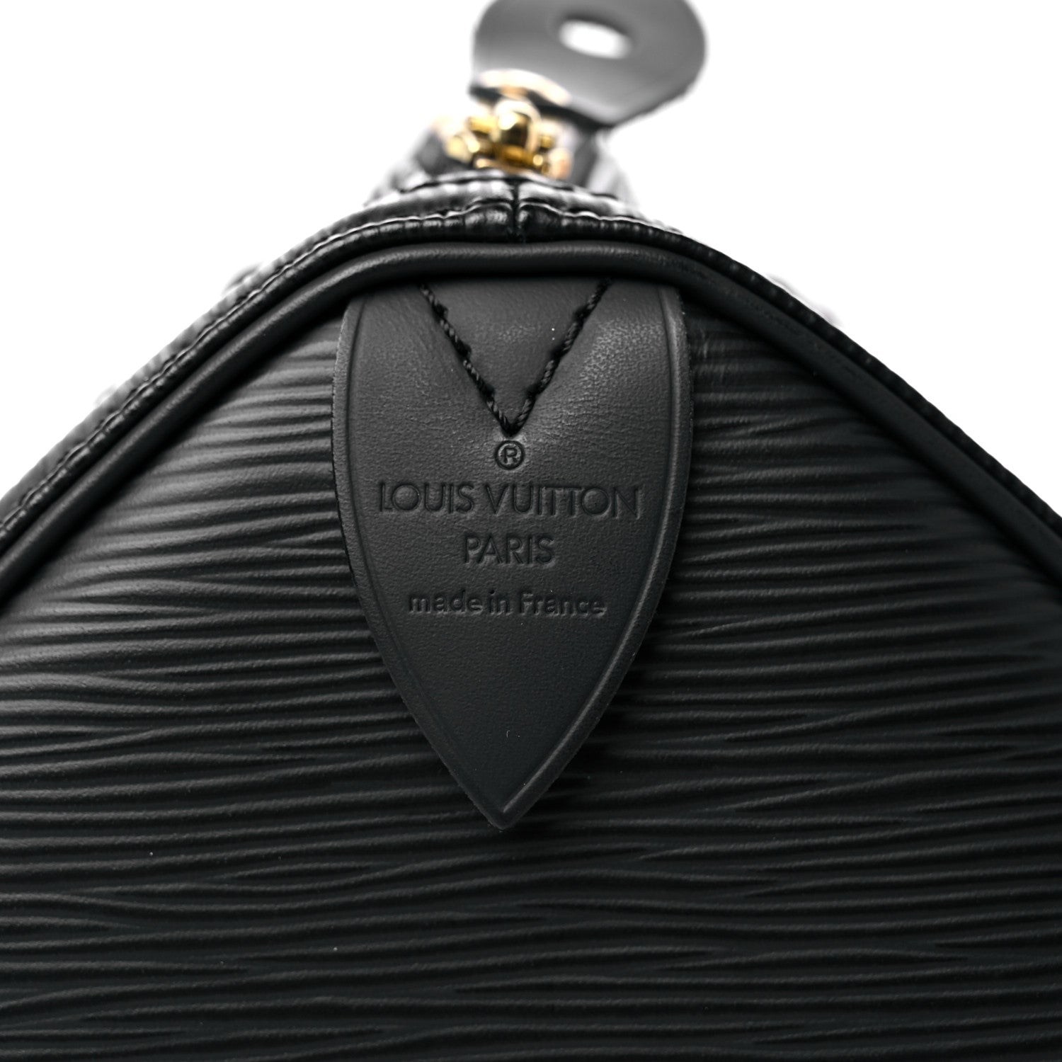 Louis Vuitton Epi Speedy 25 Black 6 of 14