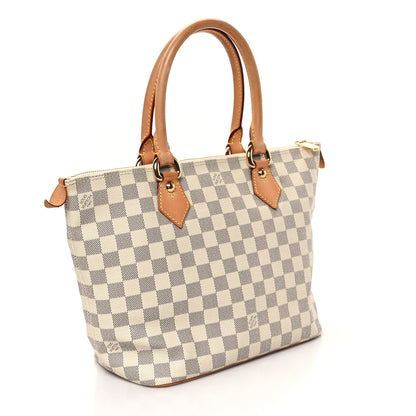 Louis Vuitton Damier Azur Saleya PM 3 of 10