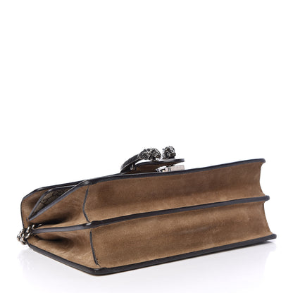 Gucci GG Supreme Monogram Small Dionysus Shoulder Bag Taupe 4 of 14