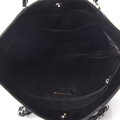 Chanel Deerskin Luxe Ligne North South Tote Black 7 of 10