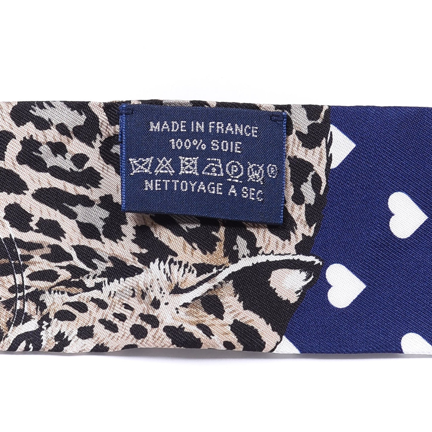 Silk Jungle Love Twilly Marine Rouge Brun