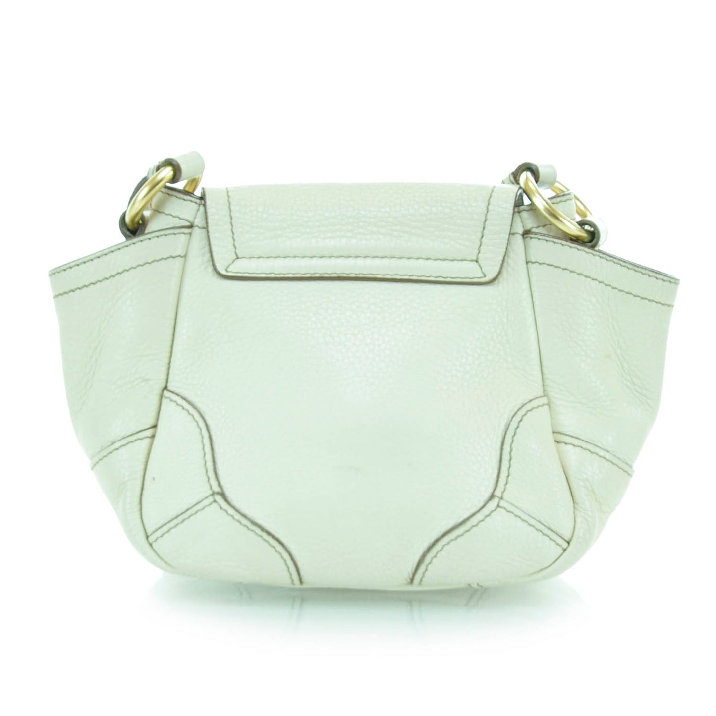 Vitello Daino Shoulder Bag Cera