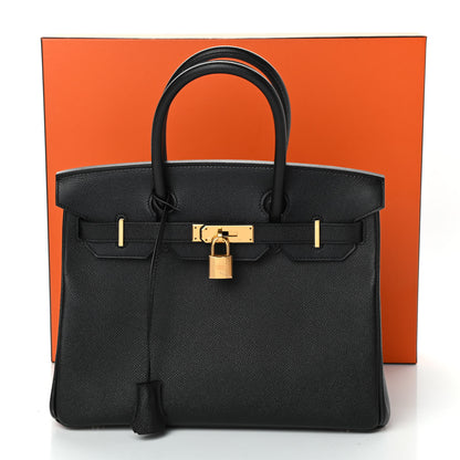 Hermes Epsom Birkin 30 Black 10 of 10