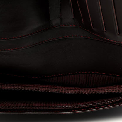 Chanel Caviar Quilted Yen Wallet Black 5 of 5