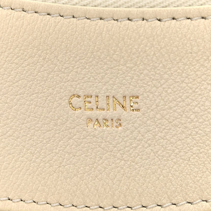 Celine Supple Calfskin Medium Romy Shoulder Bag Rice 7 of 16