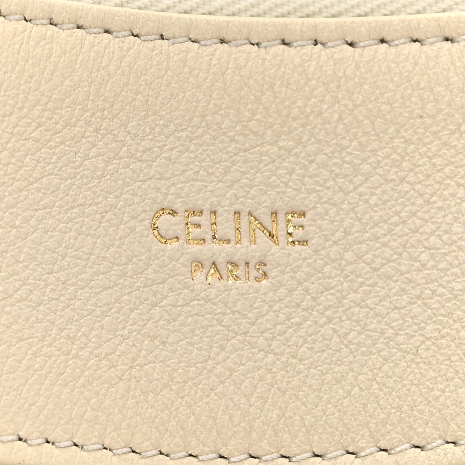 Celine Supple Calfskin Medium Romy Shoulder Bag Rice 6 of 15