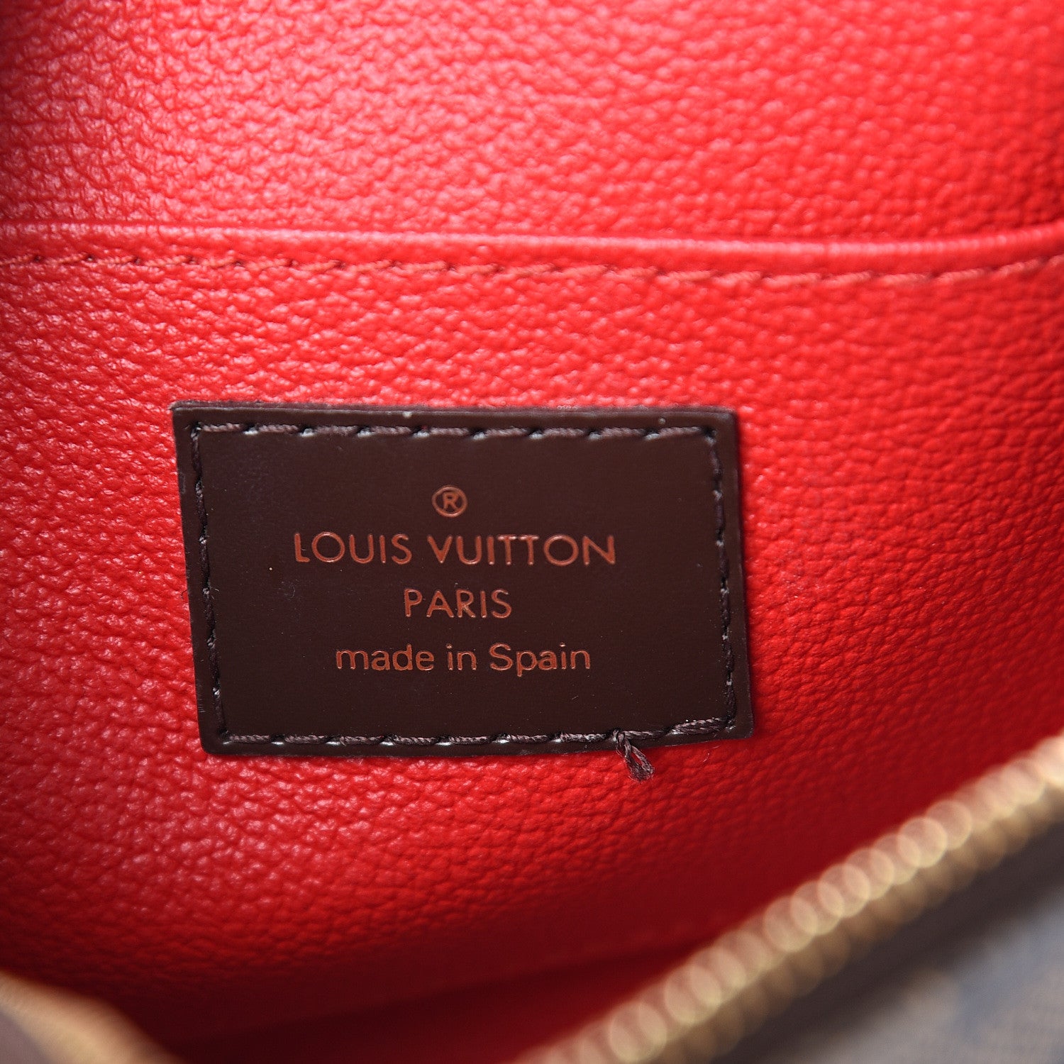 Louis Vuitton Damier Ebene Cosmetic Pouch 6 of 6