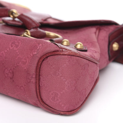 Gucci Monogram Horsebit Chain Flap Bag Fuchsia 8 of 11