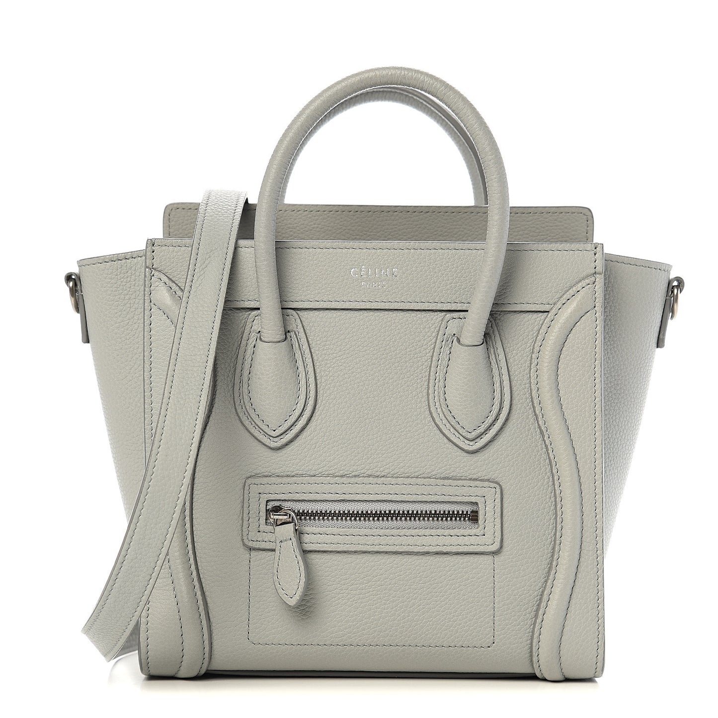Drummed Calfskin Nano Luggage Lune