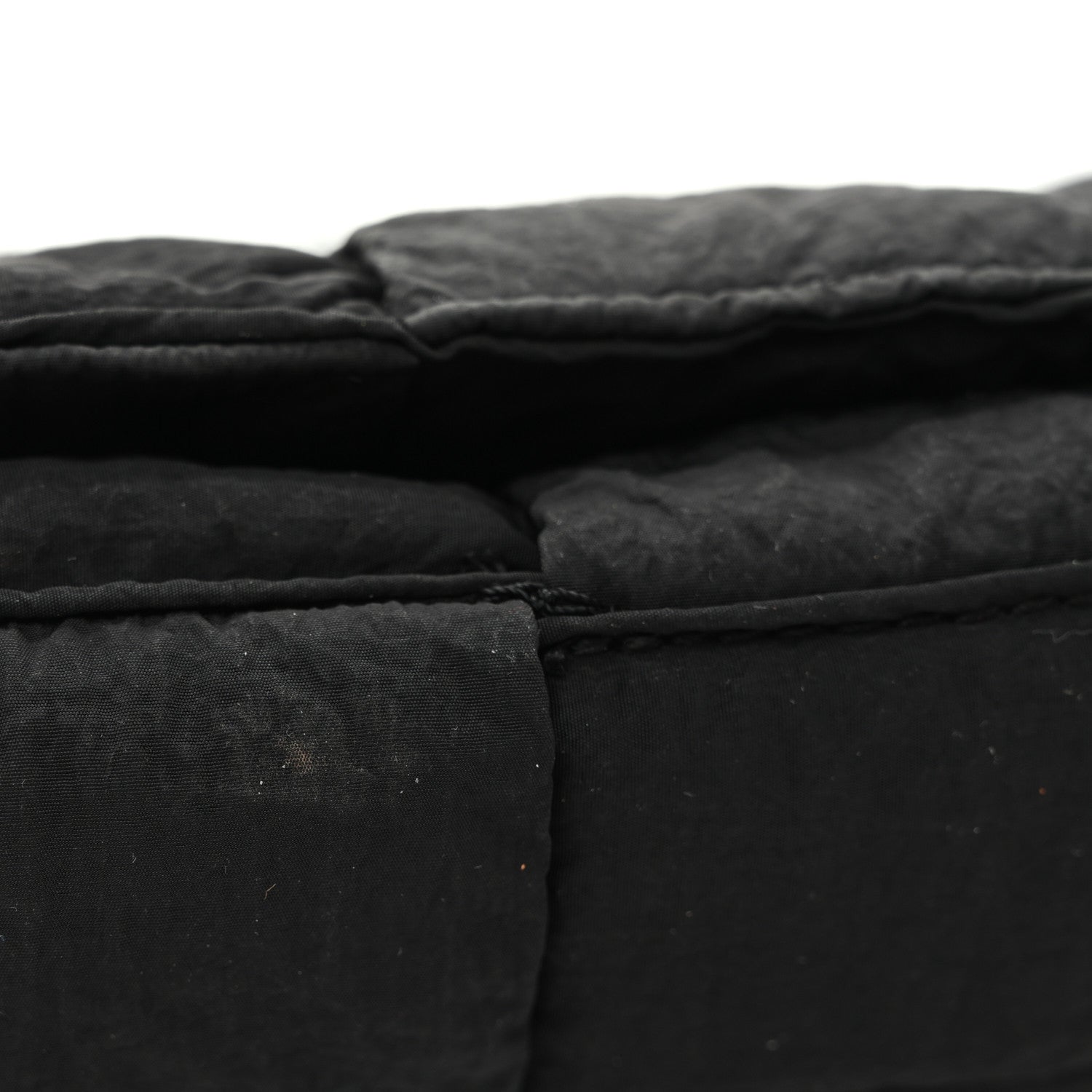 Bottega Veneta Nylon Intrecciato Padded Tech Mini Cassette Belt Bag Black 11 of 11