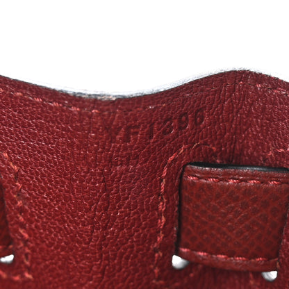 Hermes Epsom Kelly Sellier 28 Rouge H 7 of 11