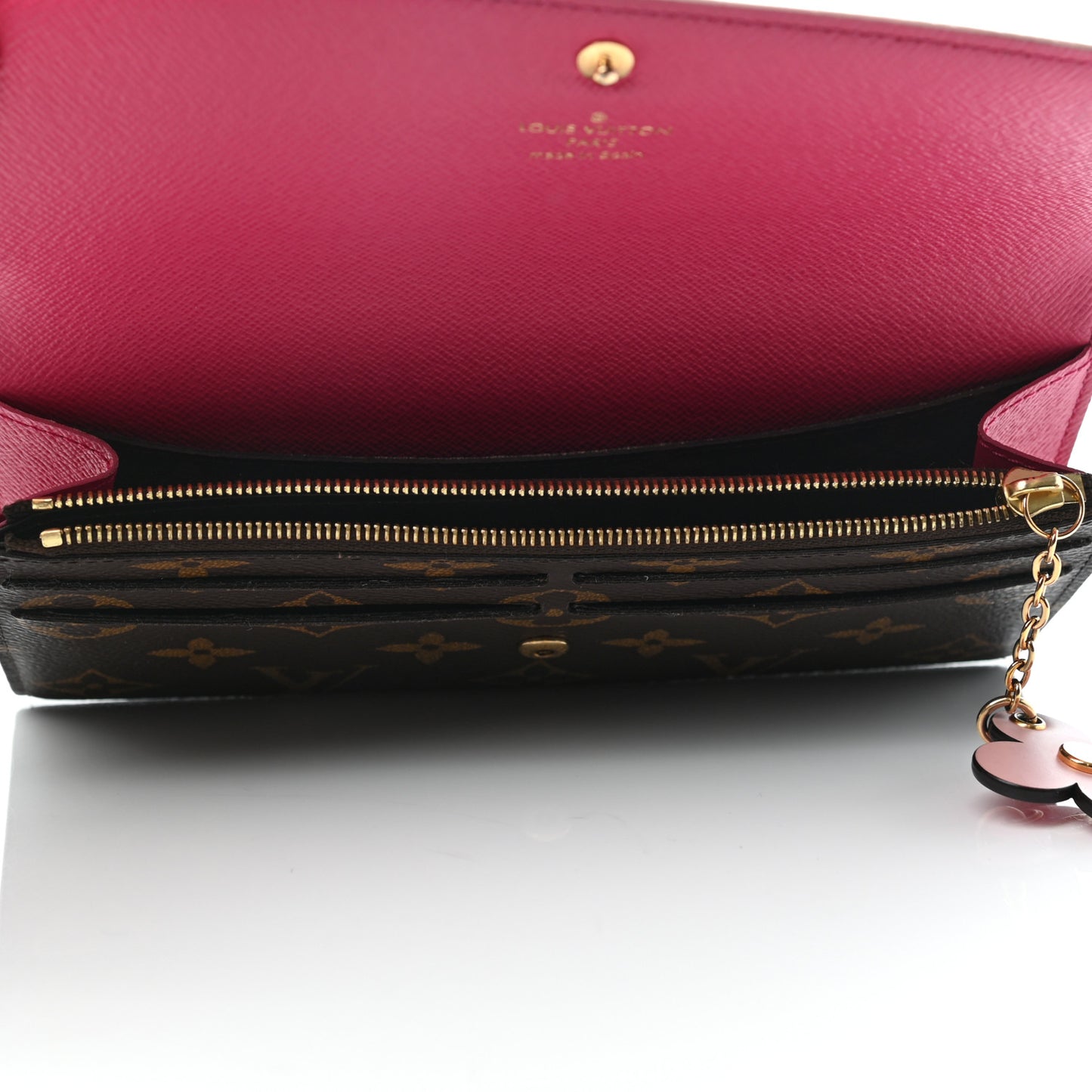 Monogram Bloom Flower Emilie Wallet