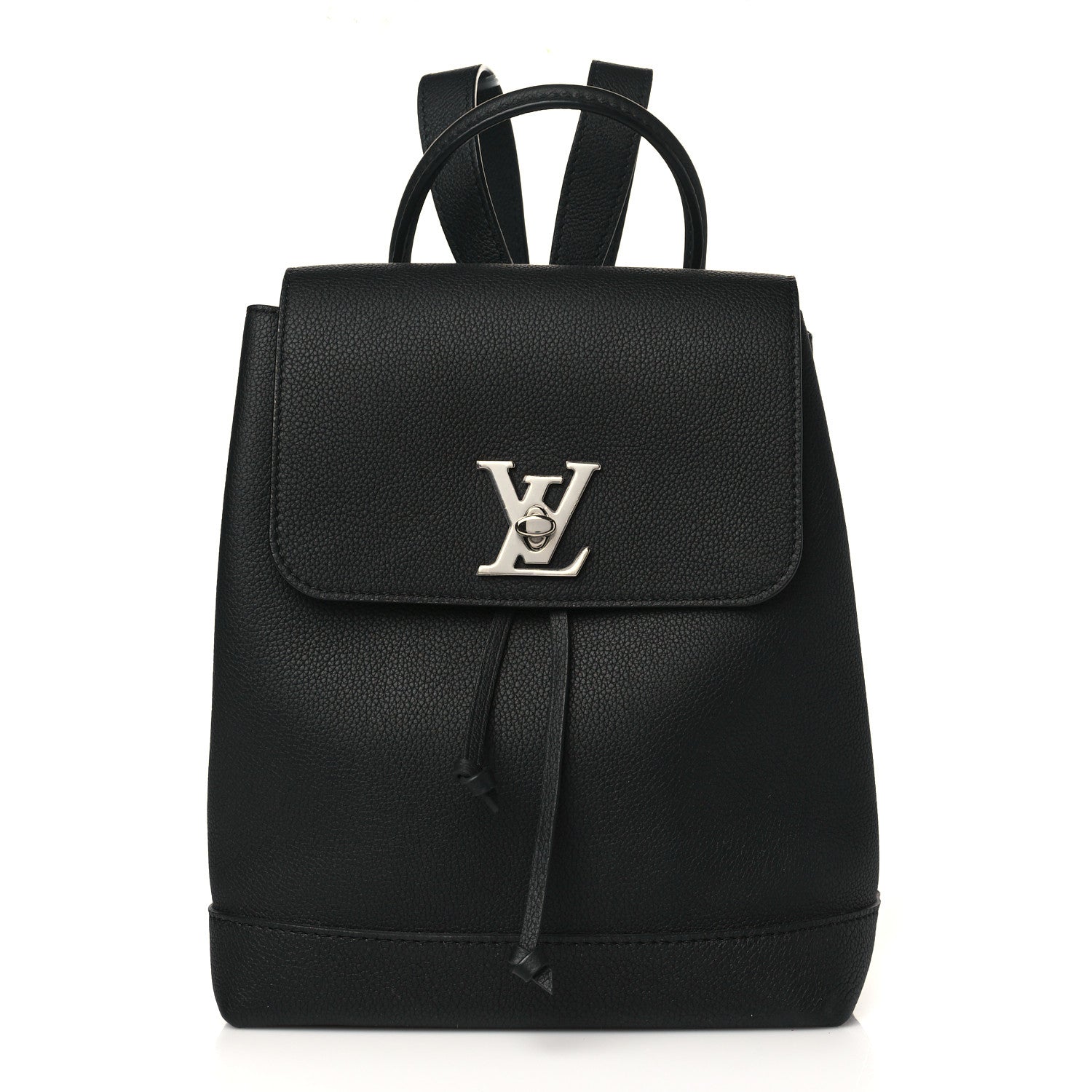 Louis Vuitton Calfskin Lockme Backpack Black 1 of 9
