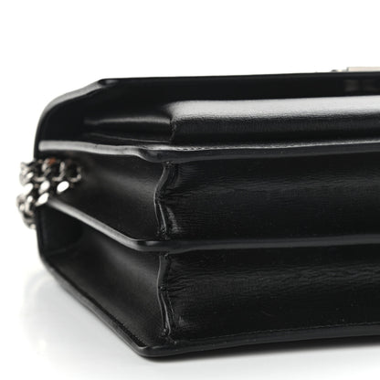 Saint Laurent Calfskin Medium Monogram Sunset Black 10 of 11