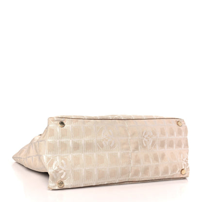Chanel Nylon Medium Travel Tote Beige 4 of 15